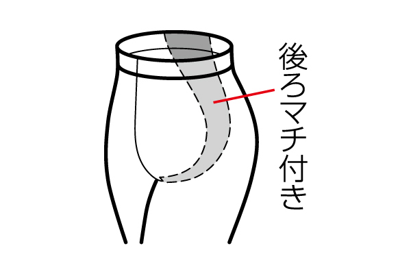 裏起毛ふわっとスパッツ