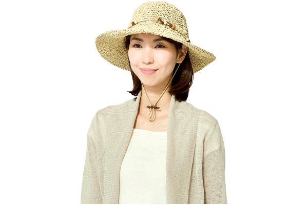 風が吹いても安心帽子クリップ