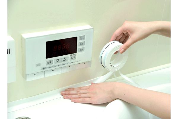 貼り直しのできる水もれシャット