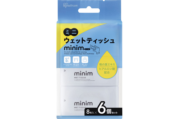 ミニウェットティッシュ　ｍｉｎｉｍ