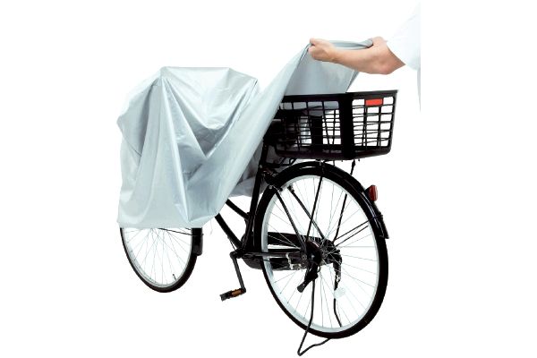 自転車カバー　後ろカゴ対応