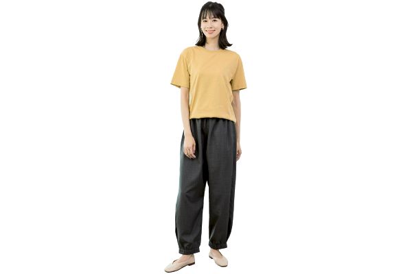 もんぺ風ゆるっとパンツ