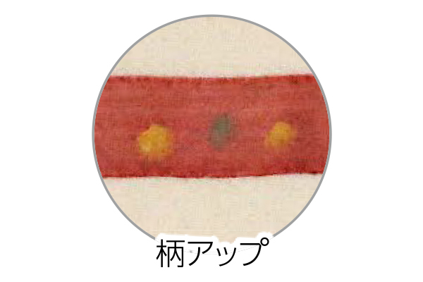 朱巻き水玉ポット急須