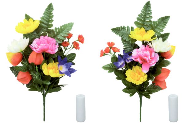 お墓でも使えるほおずき付仏花