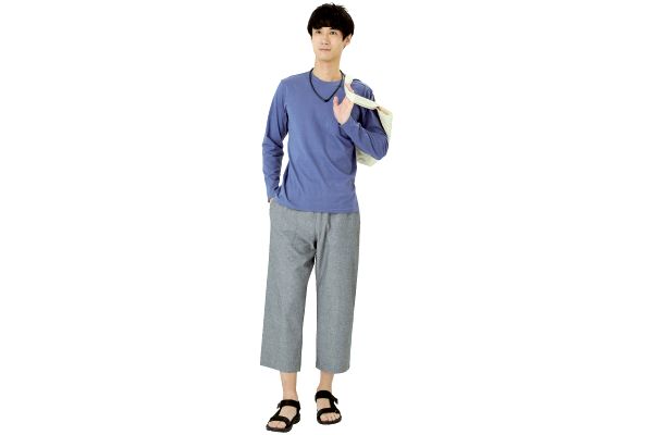 さらっと涼しいリラックスパンツ（メンズ）