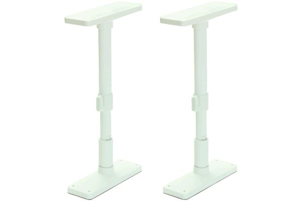 家具転倒防止ポール２本入（マットホワイト）