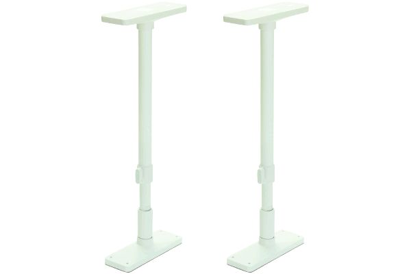 家具転倒防止ポール２本入（マットホワイト）