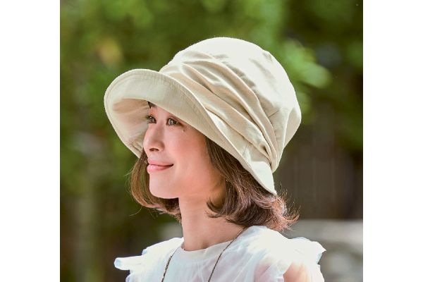 小顔魅せＵＶキャスケット