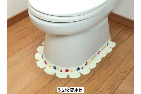 ［色柄おまかせ］消臭便器すきまテープ