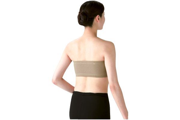 【ネット限定】のびのびらくちんチューブトップブラ　　Ｍ　ベージュ