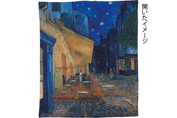 【ネット限定】マスクケース　夜のカフェテラス