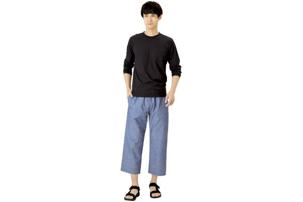 さらっと涼しいリラックスパンツ（メンズ）