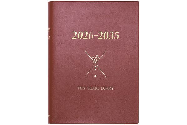 石原１０年日記 ワインレッド