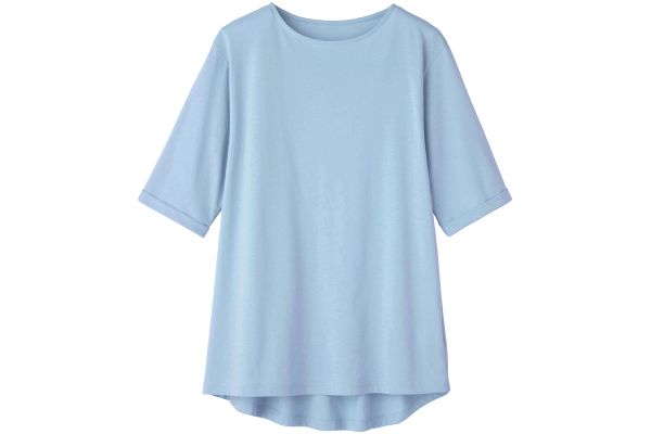 汗じみが目立ちにくいさらさらＴシャツ