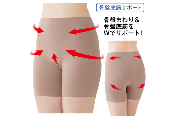 骨盤底筋サポートパンツ