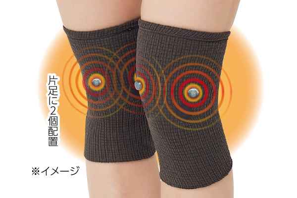 マグネリラックス血行改善サポーター　ひざ用