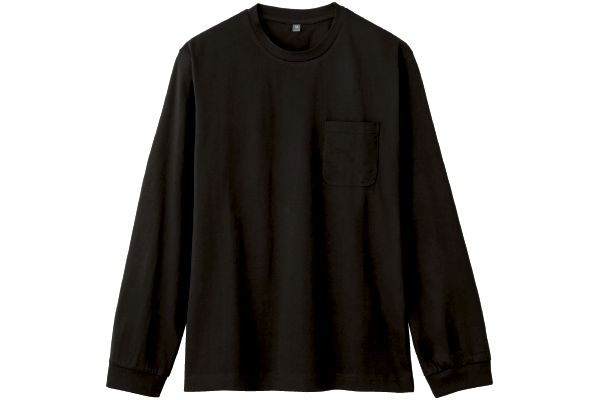 インド綿長袖Ｔシャツ　メンズ