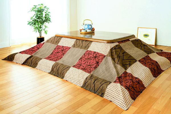 はっ水こたつ上掛カバー 和格子 長方形 190×240cm