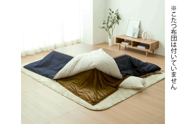 こたつ中掛け2枚合わせ毛布