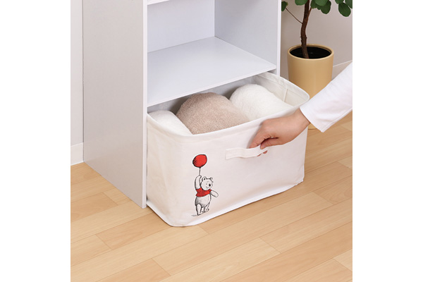 【ネット限定】ディズニーデザイン　マルチ収納ボックス／くまのプーさん