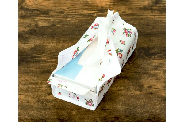 【ネット限定】ティッシュカバー プチローズ