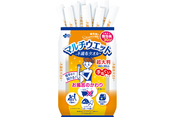 マルチウエット 不織布タオル