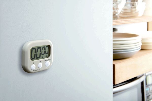 大きく見やすいキッチンタイマー