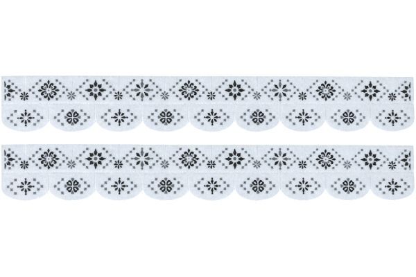 便器すきまテープ モロッコタイル 2枚入 グレー