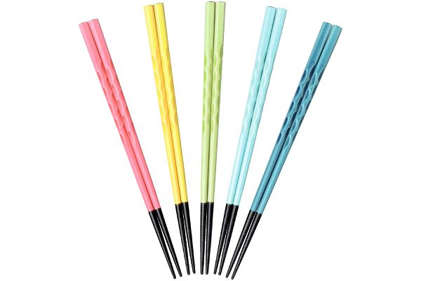 [若狭塗]食洗機対応もちやすい木彫り箸