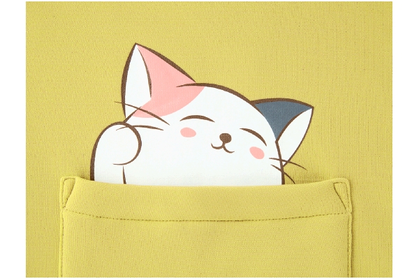 まるで毛布のようなかっぽう着