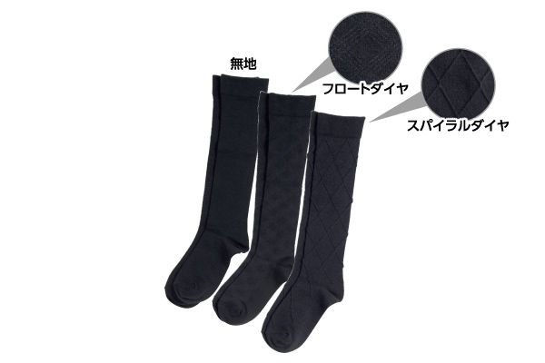 ゆったりのびのびあったかハイソックス