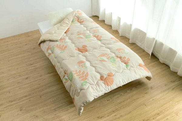 【ネット限定】抗菌防臭・防ダニわた掛けふとん　ディズニー　　１５０×２１０ｃｍ　ベージュ