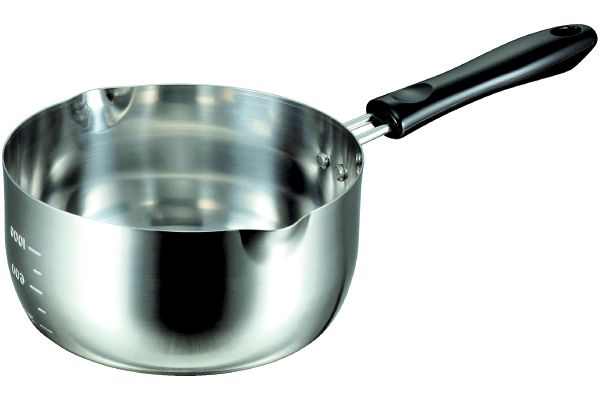 日本製ゆきひら鍋 （目盛付）16ｃｍ