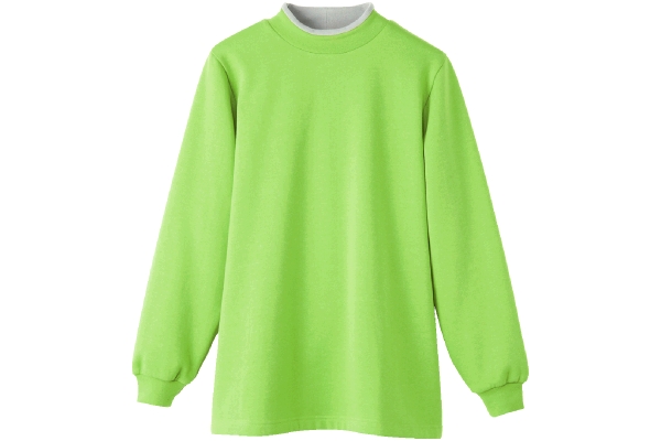 裏起毛あったかスエットチュニック Mオリーブ