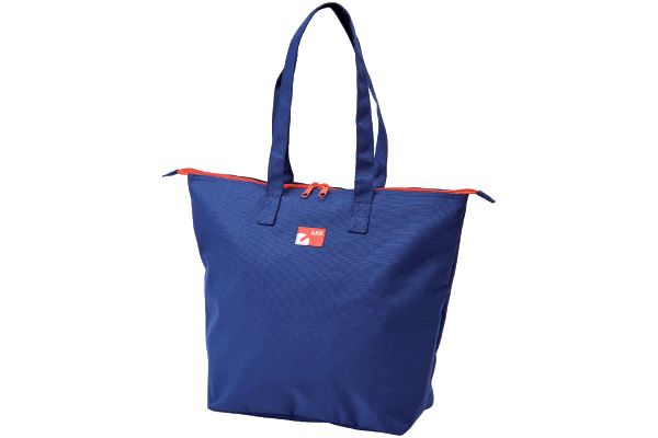 コンパクトに畳める保冷温買物バッグ （ネイビー）