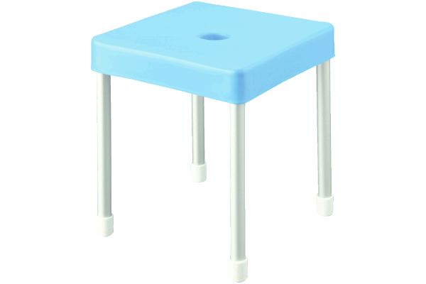 【ネット限定】風呂いす　（ブルー　３３ｃｍ）　　