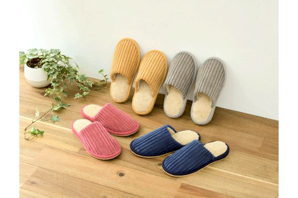 洗えるあったかソフトスリッパ