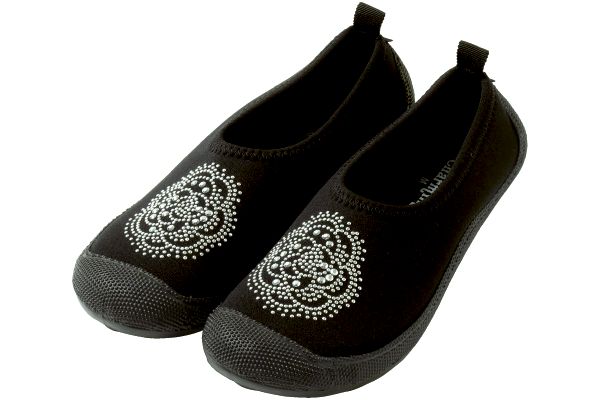 ぬぎはきらくらくストレッチ防水シューズ Sシルバービジュー