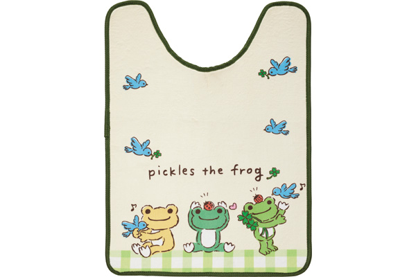 トイレマット（かえるのピクルス　ハッピー）