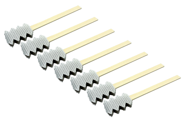 浴室の排水口　ブラシでよく落ちギザギザ棒