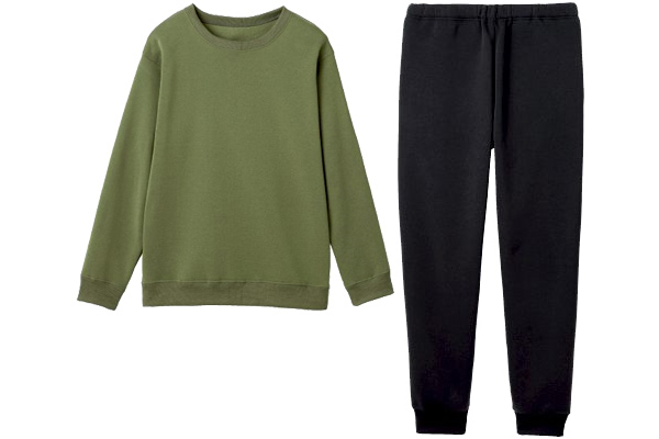 あったか裏起毛のリラックスルームウェア　メンズ