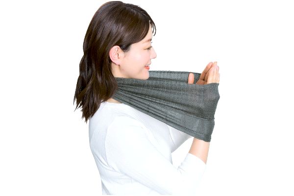 しっとりシルクネックカバー