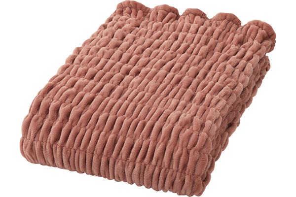 やさしく体を包み込む吸湿発熱ケット 140×190ｃｍピンク