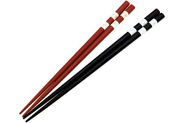 食洗機対応　市松うさぎ塗箸