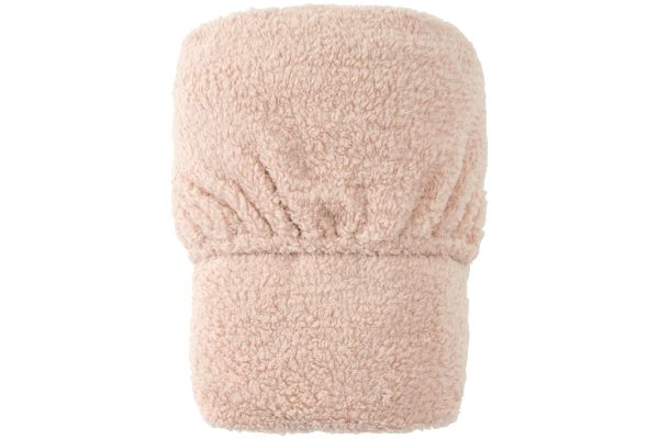 もこもこシープ調ワンタッチシーツ １０５×２００ｃｍピンク