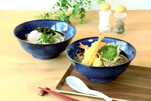 ［美濃焼］紺窯変どんぶり