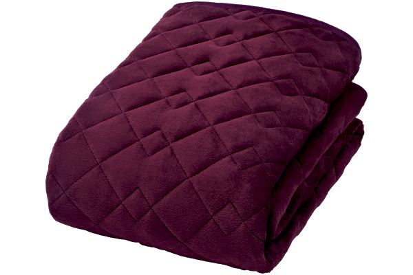 ほかほかアルミシート入り敷パッド シングルビバマゼンタ