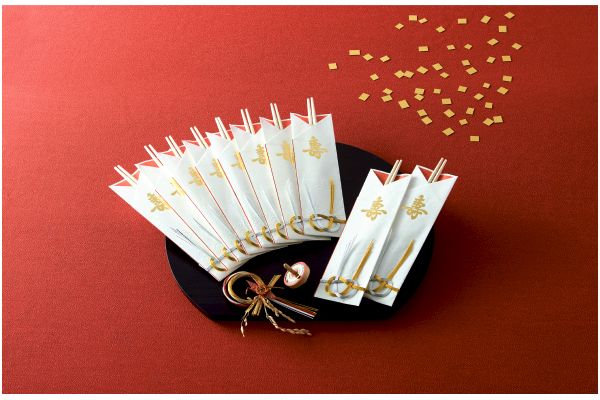 国産ひのき祝箸　寿