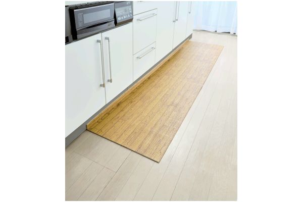 キッチンマット （ブラウン）57×240ｃｍ