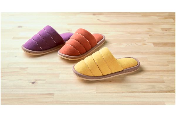 洗えるスリッパふっくらコルネ